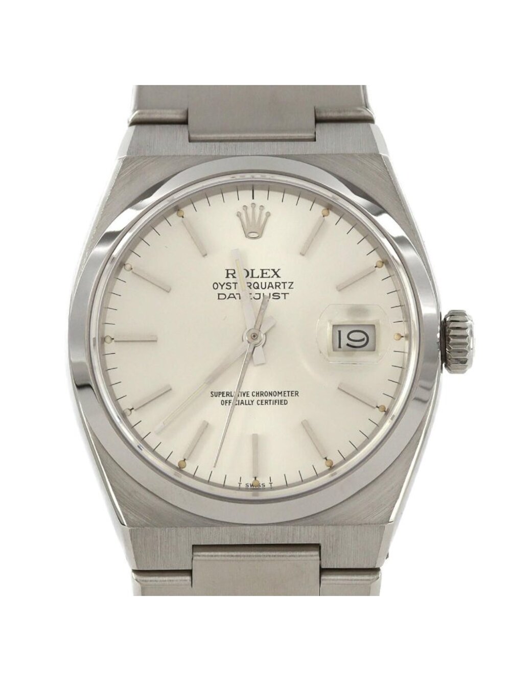 Rolex Oyster Quartz SS Watch
